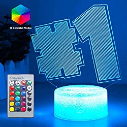 #1 victory 3D lamp
