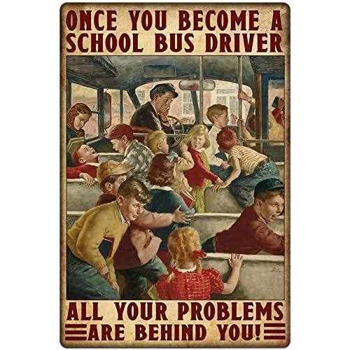 School Bus Driver Wooden Jigsaw Puzzle