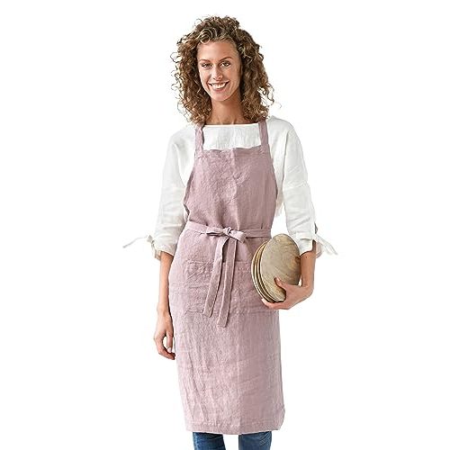 100% Linen Cooking Apron