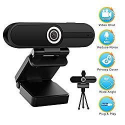 1080 webcam with microphone