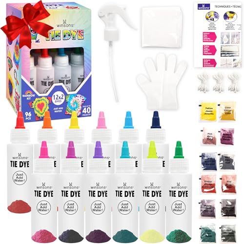 12 Colors Tie Dye Kit
