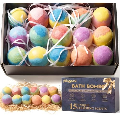 Organic Bath Bombs Gift Set