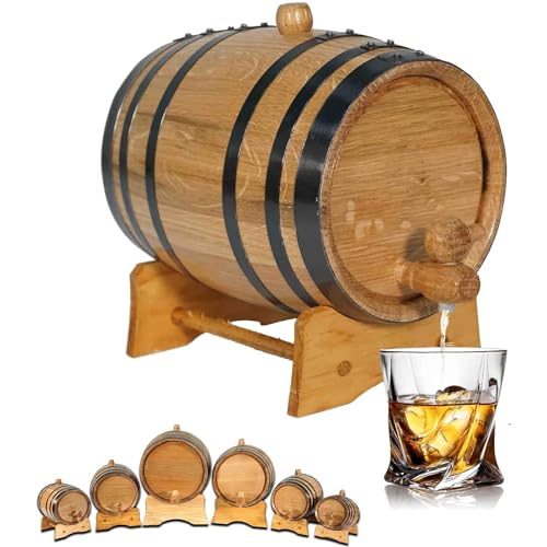 Oak Aging Barrel with Stand & Spigot