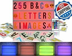 cinema box color display