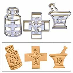 pharmacy themed cookie cutters