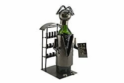 pharmacy style wine bottle holder