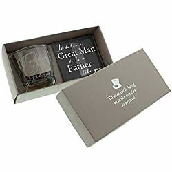 groom fathers wiskey glass