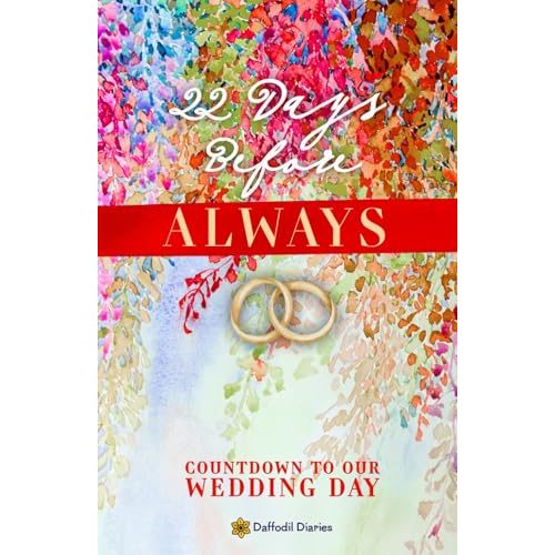 22 Days Before Always Wedding Countdown Journal