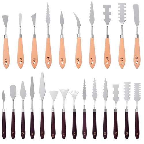 Stainless Steel Palette Knife Set