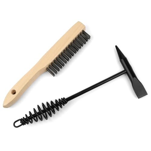 Welding Chipping Hammer and Wire Brush Set