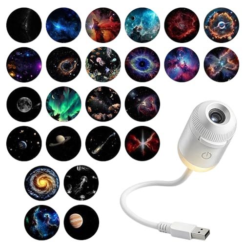 2-in-1 Galaxy Night Light Projector