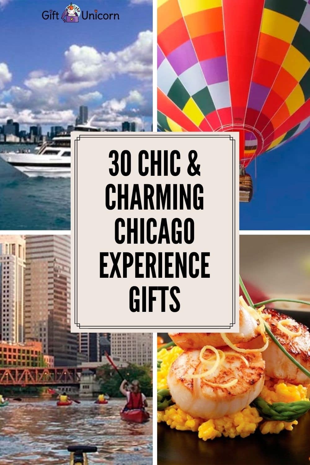 30 chicago experiences gifts pinterest pin image