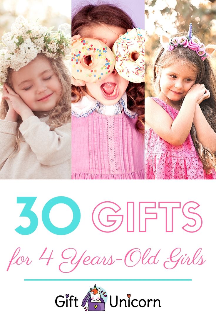 30 Gifts for a 4 years old girl pin image