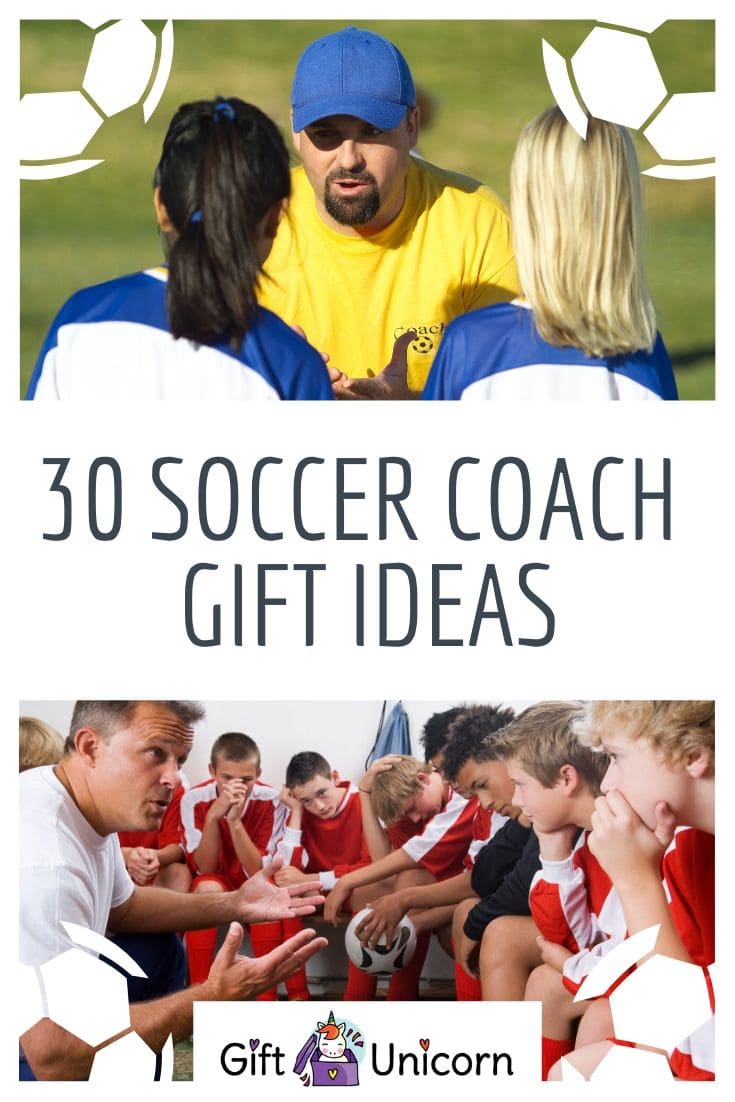 30 soccer coach gift ideas pin image