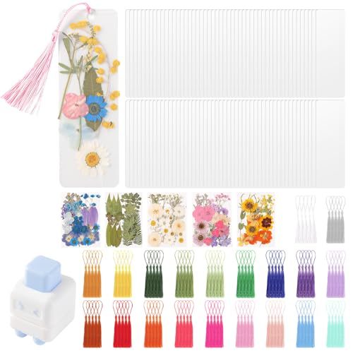 Pressed Flower Bookmark Making Kit