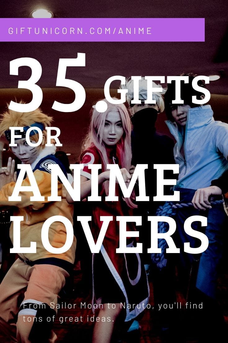 35 gifts for anime lovers pin image