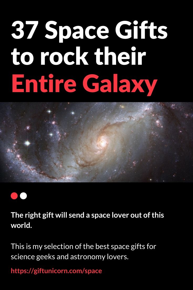 37 space gifts to rock their entire galaxy pin image
