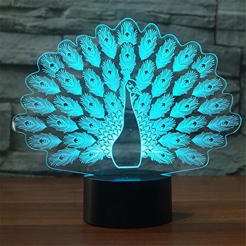 3D LED night light