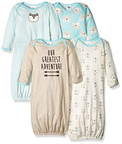 4 pack cotton gown