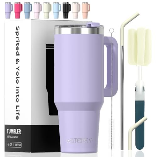 40 oz Insulated Tumbler with Handle