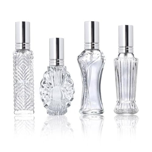 Vintage Glass Refillable Perfume Bottles