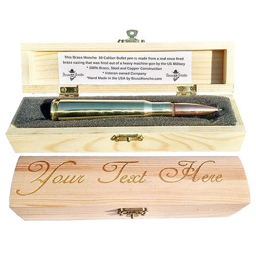 50 caliber bullet pen