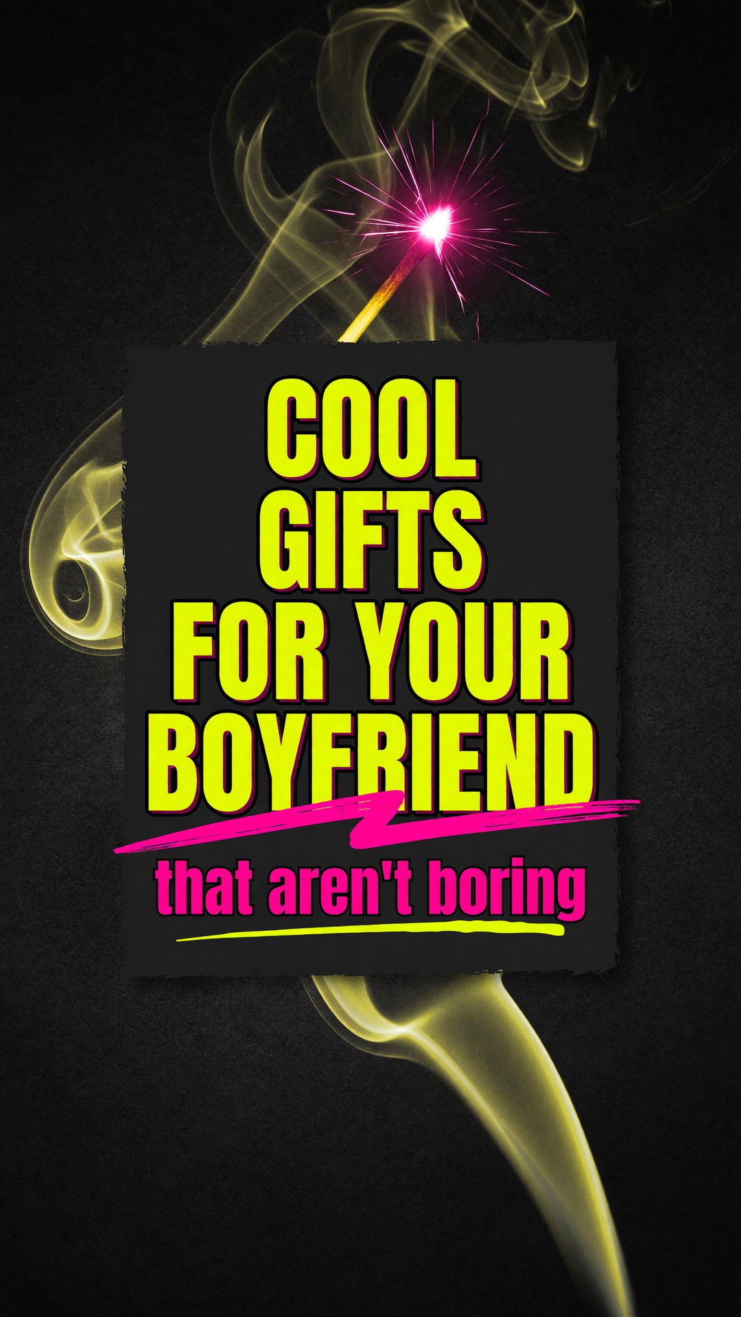 55 Best Anniversary Gifts for Your Boyfriend - pinterest pin image