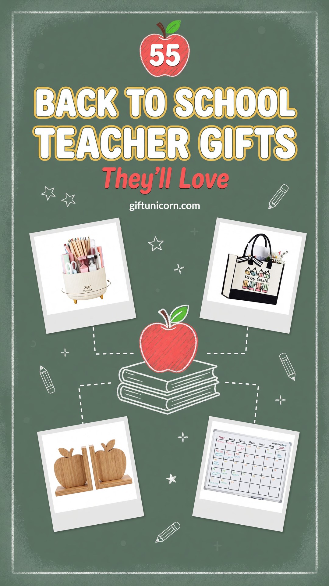 55 Best Back to School Teacher Gifts They’ll Love - pinterest pin image