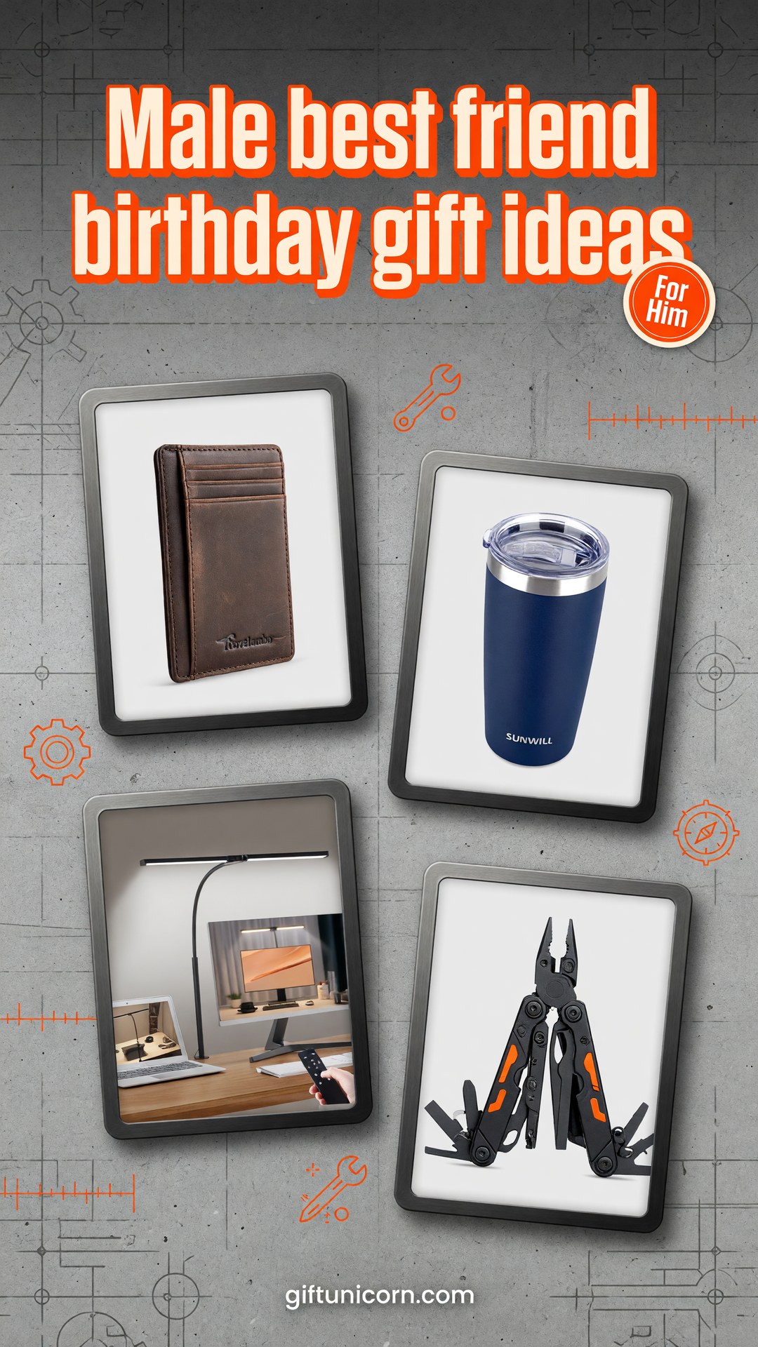 55 Best Birthday Gifts for Your Male Best Friend - pinterest pin image