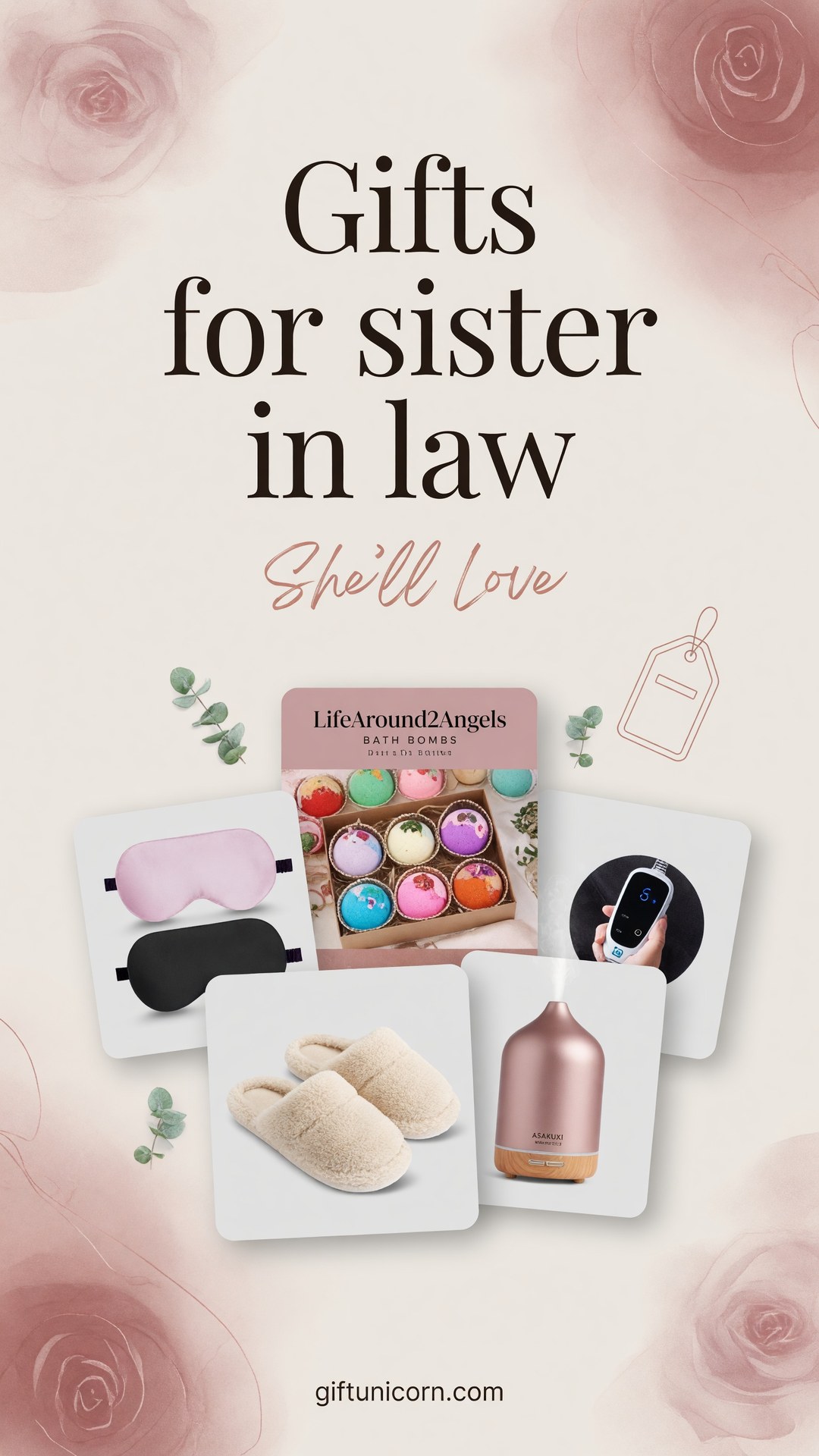 55 Best Gifts for Sister in Law She’ll Actually Love - pinterest pin image