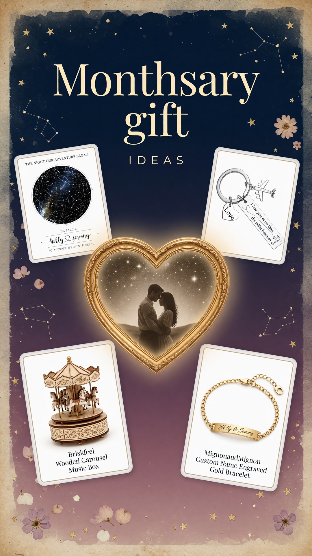 55 Best Monthsary Gifts for the One You Adore - pinterest pin image