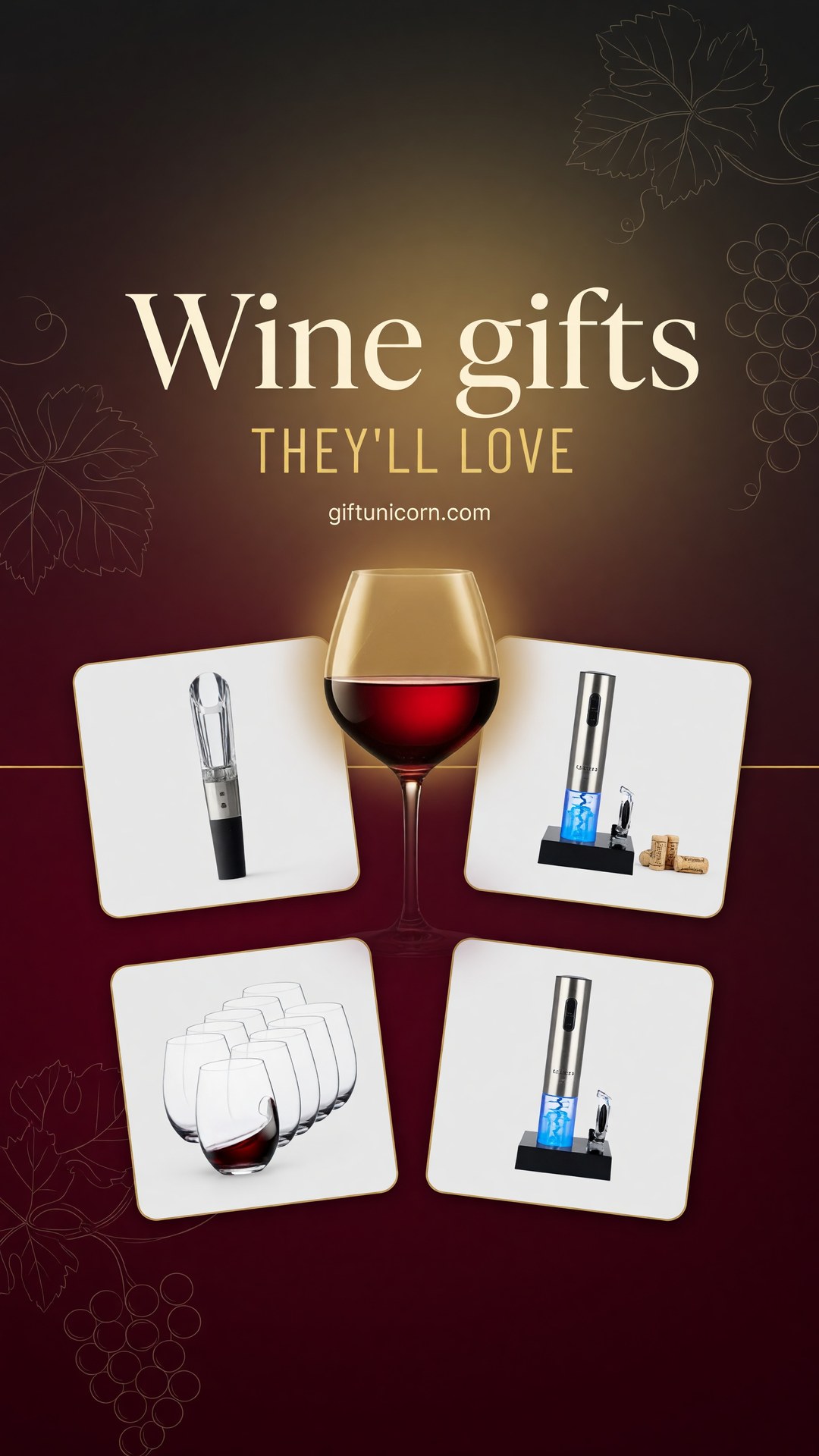 55 Best Wine Gifts for Every Wine Lover - pinterest pin image