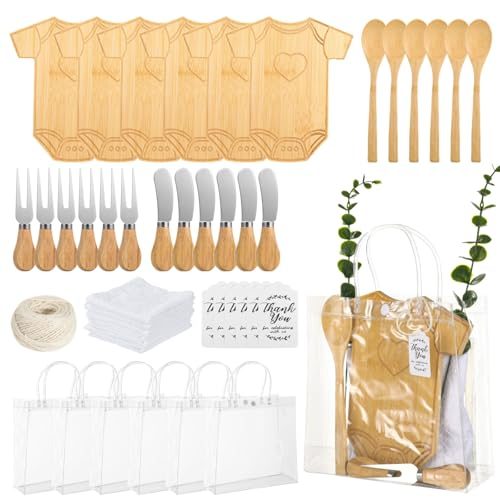 Wood Onesie Cheese Board Set