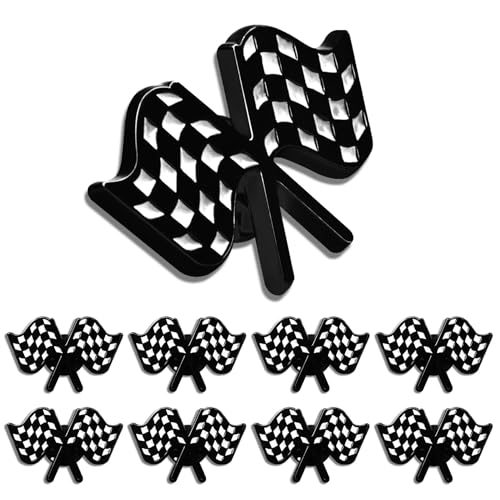 Racing Flag Enamel Pin Set