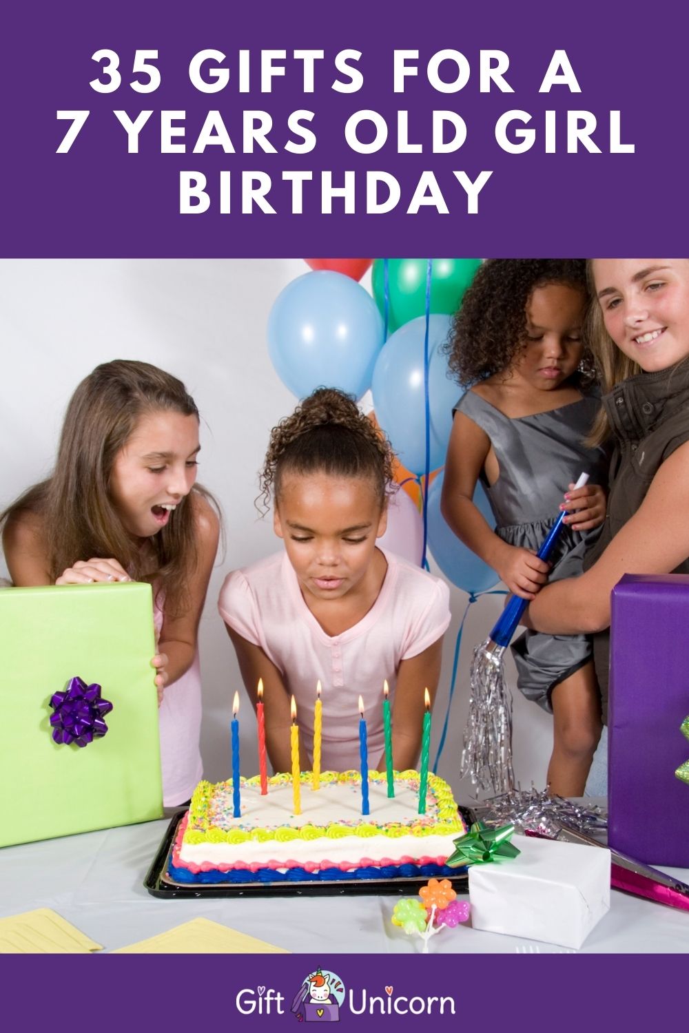 7 years old girl birthday party