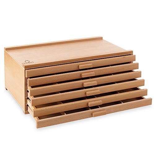 7 Elements 6-Drawer Wooden Artist Box