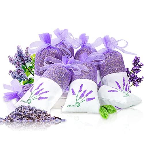 8 Pack French Lavender Sachets - Fresh Home Fragrance