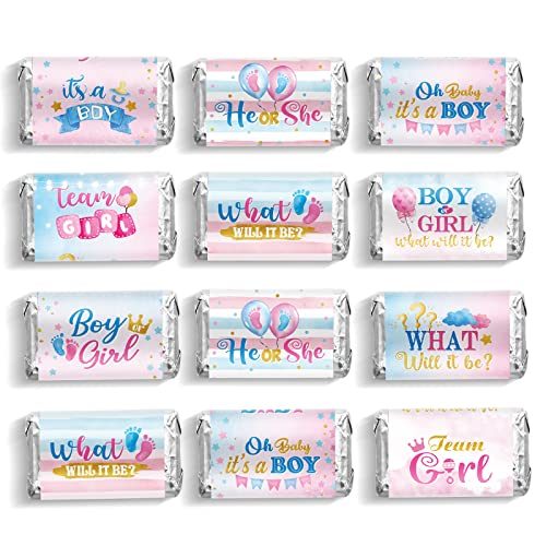 Gender Reveal Candy Wrappers