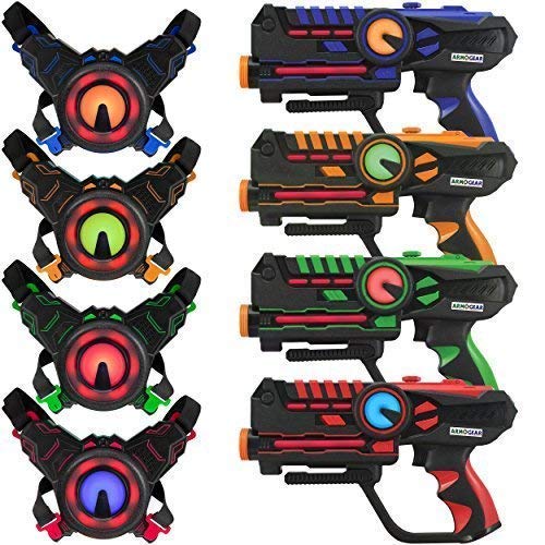 ArmoGear laser tag blasters and vests