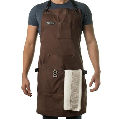 Asaya Chef & BBQ Canvas Apron