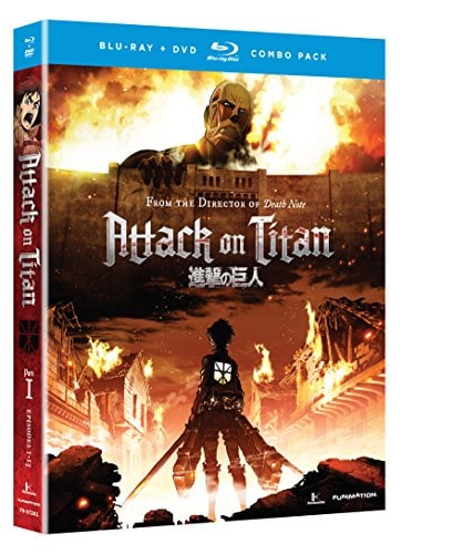 attack on Titan par 1 blu ray