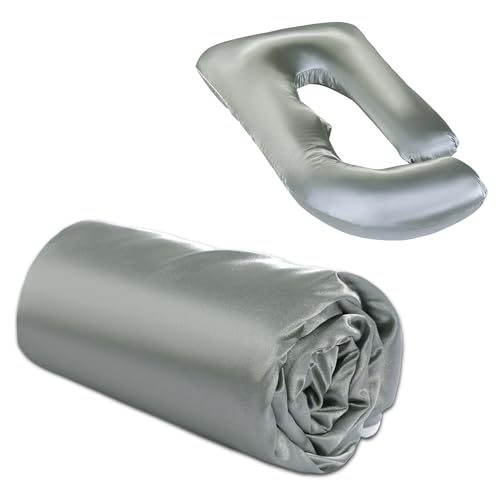 BALAPET Satin Pregnancy Pillow Cover
