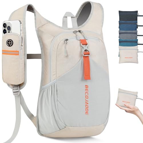 BECOJADDE Foldable Hiking Daypack