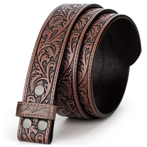 BELTROAD Western Leather Belt