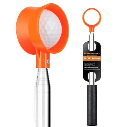 BIRDIEBLAST Telescopic Golf Ball Retriever