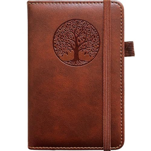 BIYUNRO Leather Pocket Notebook