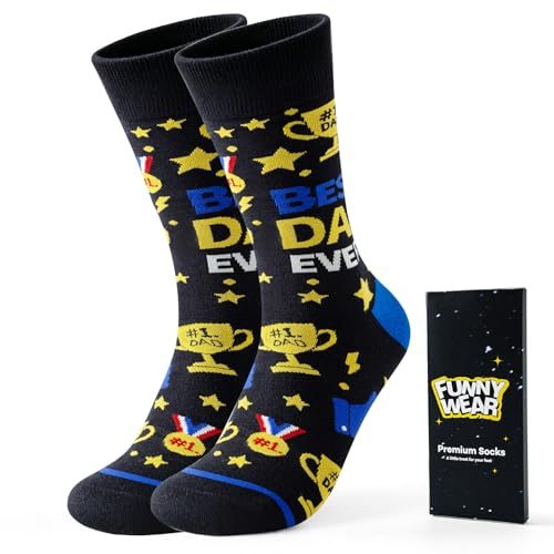 BONANGEL Dad Funny Novelty Socks