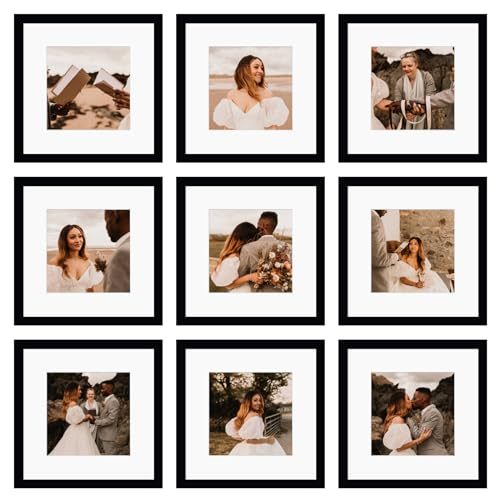 BSRHOME Square Picture Frame Set
