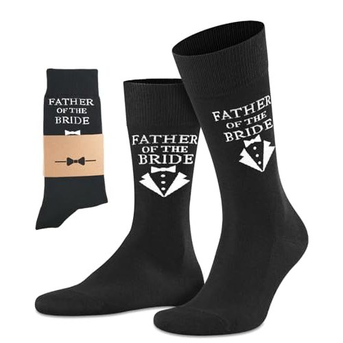 BUENWAZ Father of the Bride Dress Socks