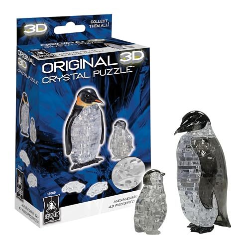 BePuzzled Penguin 3D Crystal Puzzle